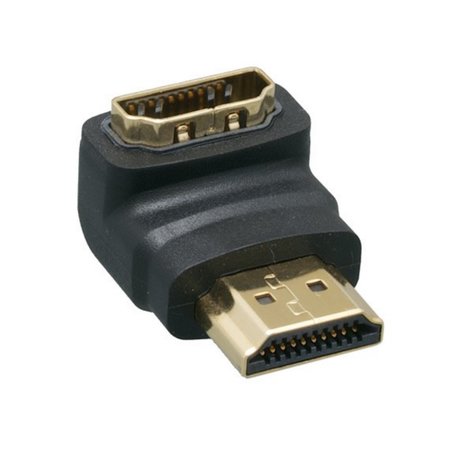 SANOXY Compatible for HDMI Male to Female Port Saver 90 Degree CBL-SNX-HM204-1200